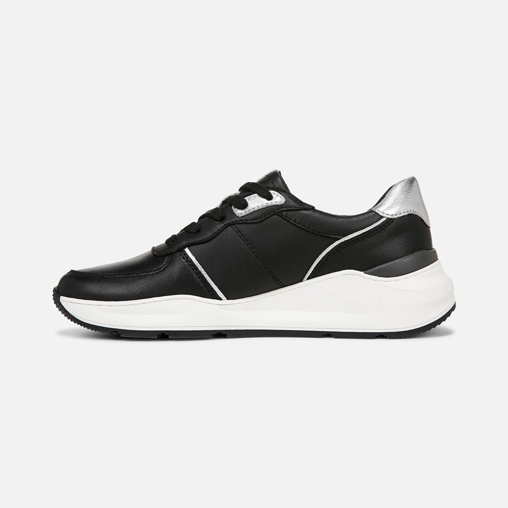 Naturalizer Blossom Lace-up Sneaker - Black Leather Naturalizer Blossom Lace-up Sneaker - Black Leather