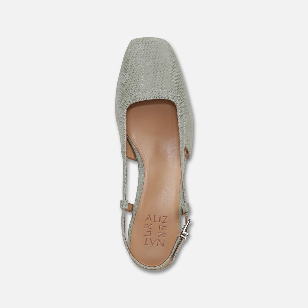 Naturalizer Harper Slingback - Pistachio Green Suede Naturalizer Harper Slingback - Pistachio Green Suede