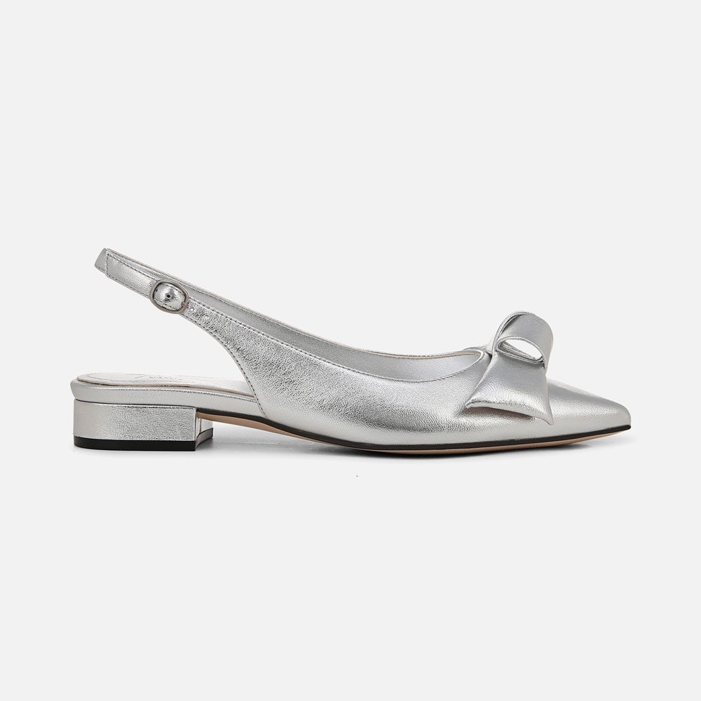 Naturalizer 27 EDIT Shine Slingback - Silver Leather Naturalizer 27 EDIT Shine Slingback - Silver Leather