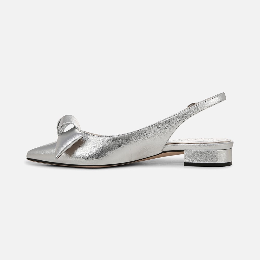 Naturalizer 27 EDIT Shine Slingback - Silver Leather Naturalizer 27 EDIT Shine Slingback - Silver Leather