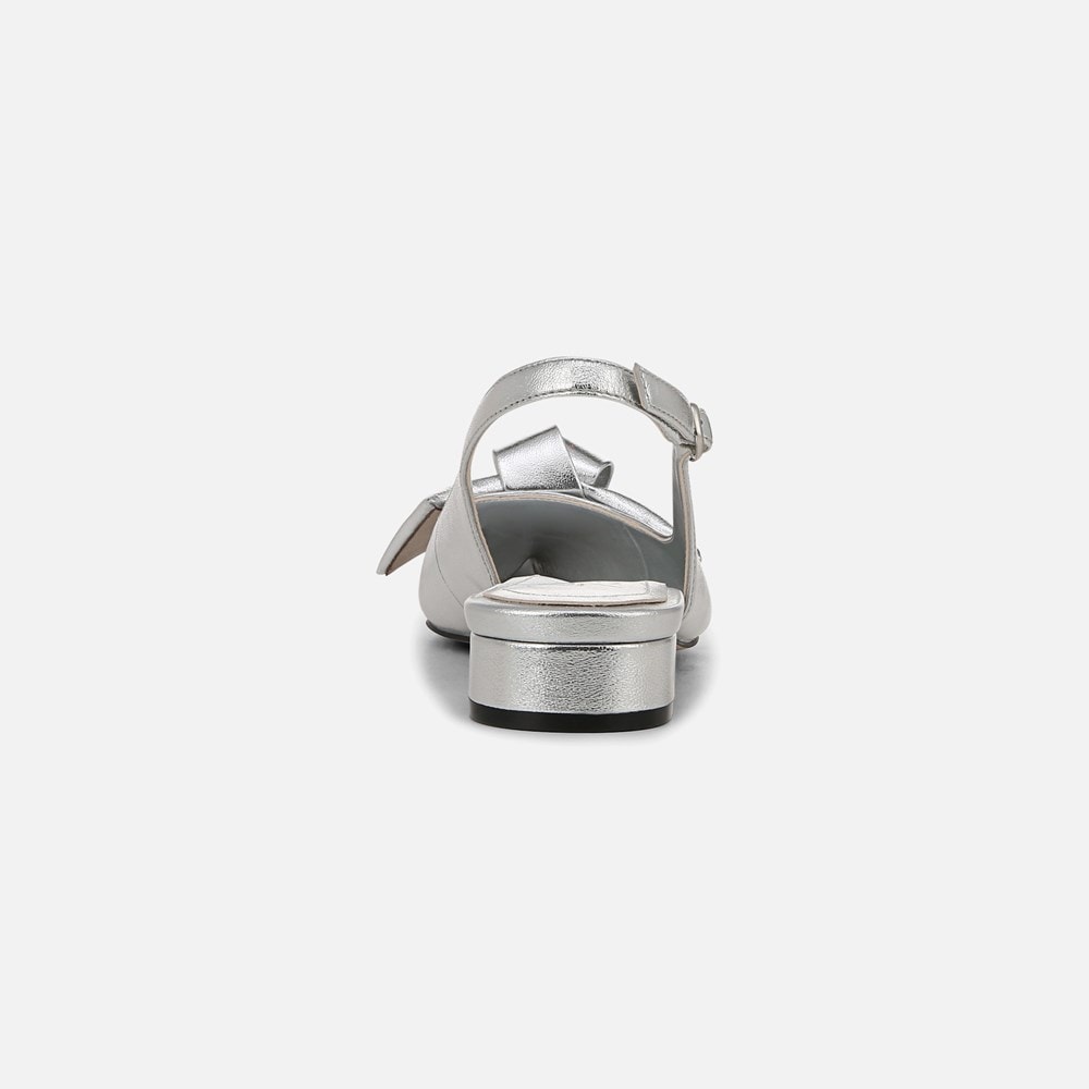 Naturalizer 27 EDIT Shine Slingback - Silver Leather Naturalizer 27 EDIT Shine Slingback - Silver Leather