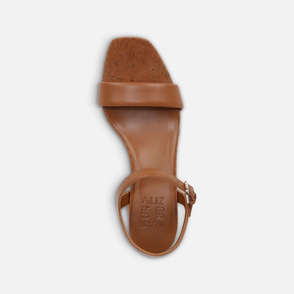 Naturalizer Izzy Dress Sandal - English Tea Leather Naturalizer Izzy Dress Sandal - English Tea Leather