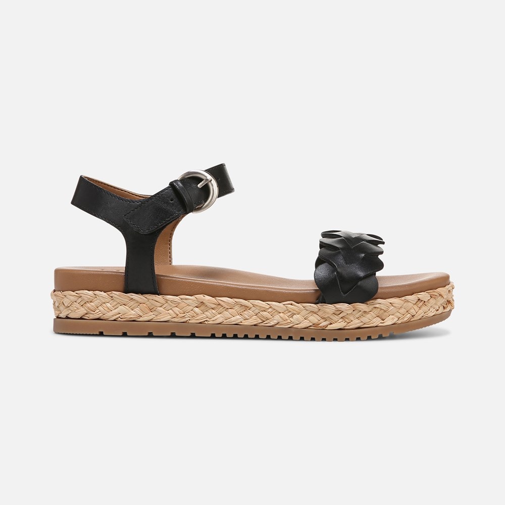 Naturalizer Neila Sandal - Black Leather Naturalizer Neila Sandal - Black Leather
