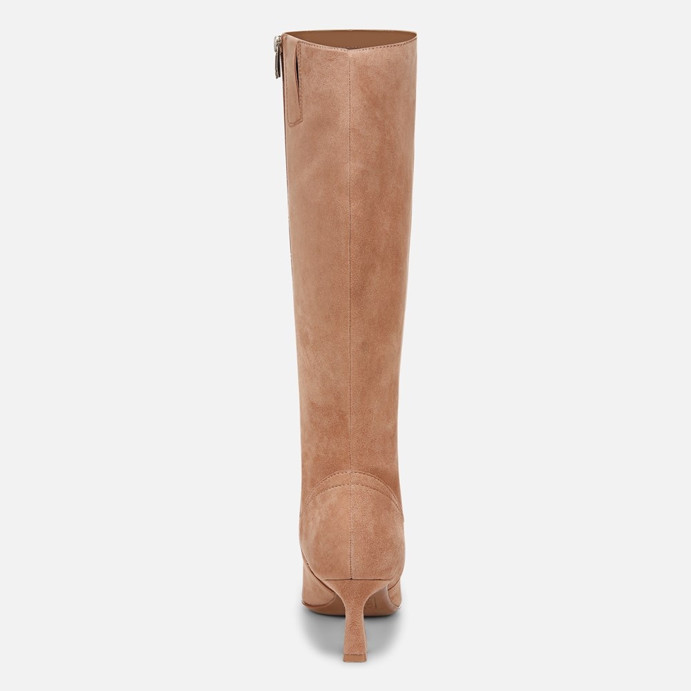 Naturalizer Deesha Knee High Boot - Cafe Brown Suede Naturalizer Deesha Knee High Boot - Cafe Brown Suede