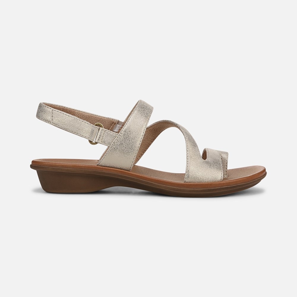 Naturalizer Soul Shakina Sandal - Gold Faux Leather Naturalizer Soul Shakina Sandal - Gold Faux Leather