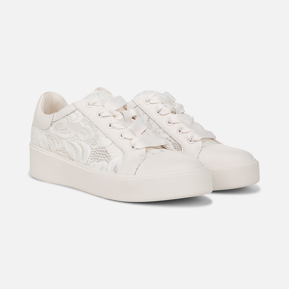 Naturalizer Morrison 2.0 Lace Up Sneaker - White Lace
