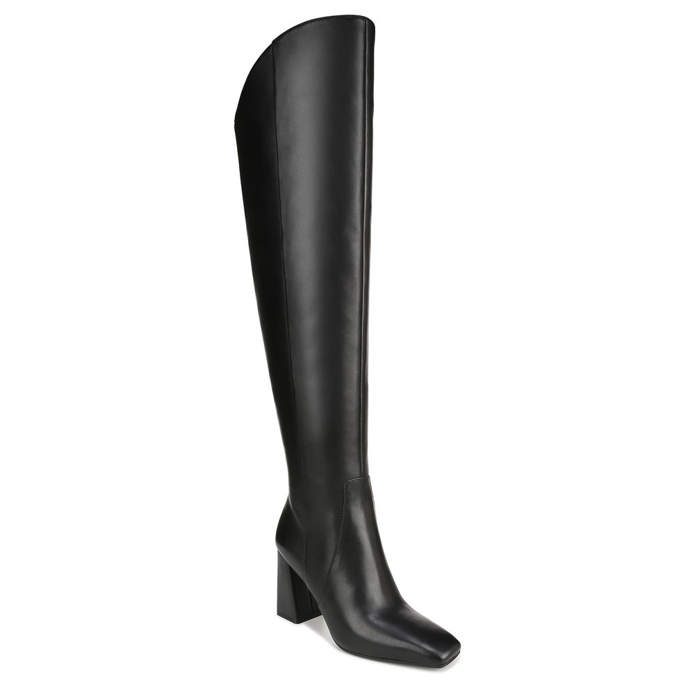 Naturalizer Lyric Wide Calf Over The Knee Boot - Black Leather Naturalizer Lyric Wide Calf Over The Knee Boot - Black Leather