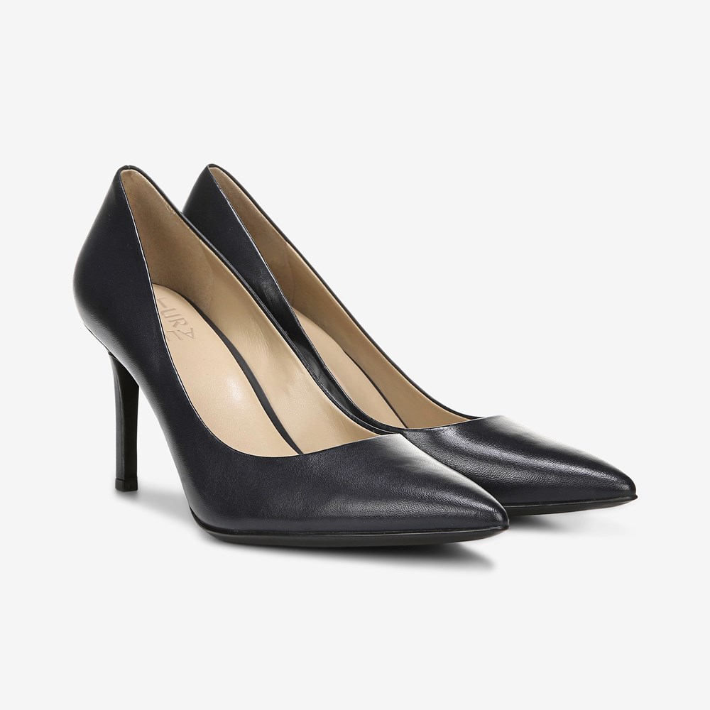 Naturalizer Anna Pump - Inky Navy Leather Naturalizer Anna Pump - Inky Navy Leather