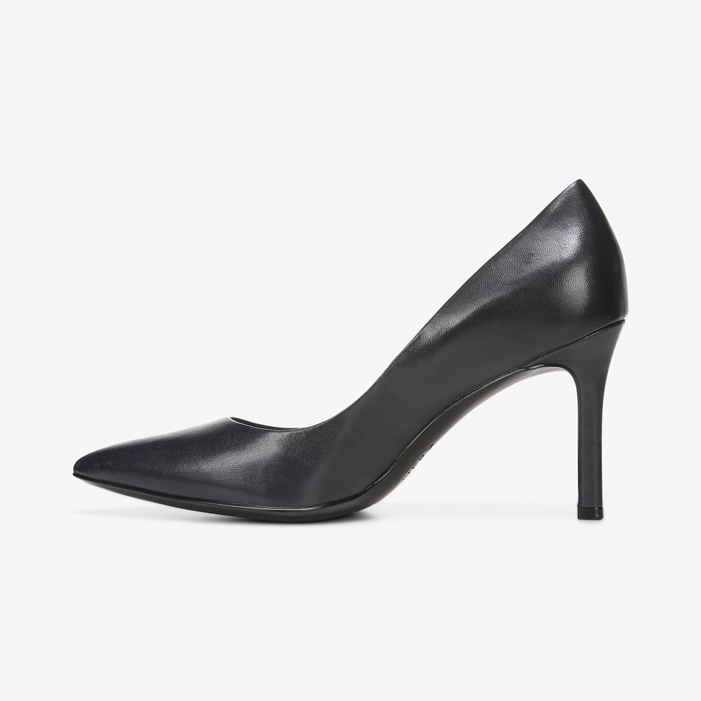 Naturalizer Anna Pump - Inky Navy Leather Naturalizer Anna Pump - Inky Navy Leather
