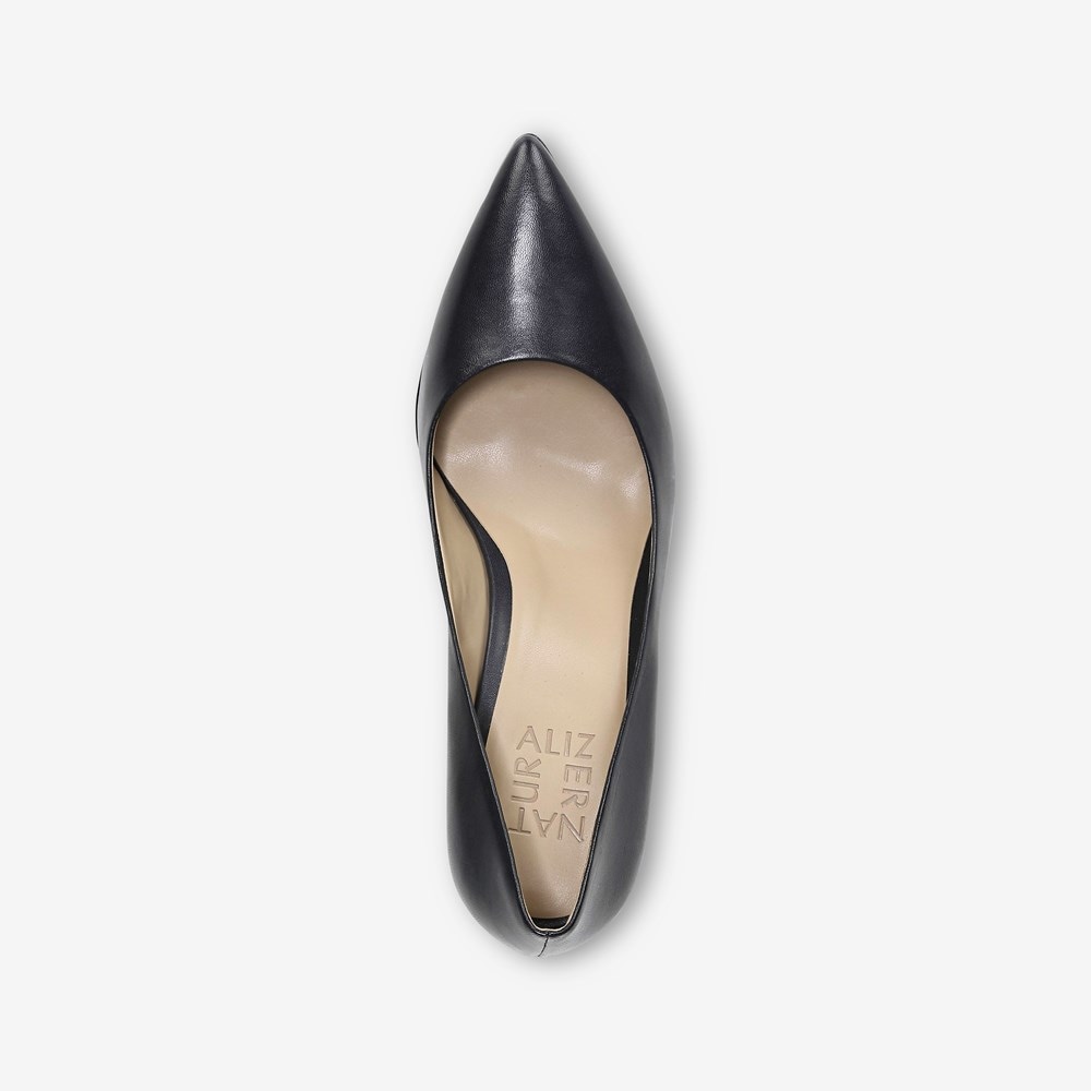 Naturalizer Anna Pump - Inky Navy Leather Naturalizer Anna Pump - Inky Navy Leather