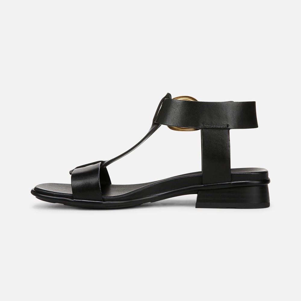 Naturalizer Brandy Sandal - Black Leather Naturalizer Brandy Sandal - Black Leather
