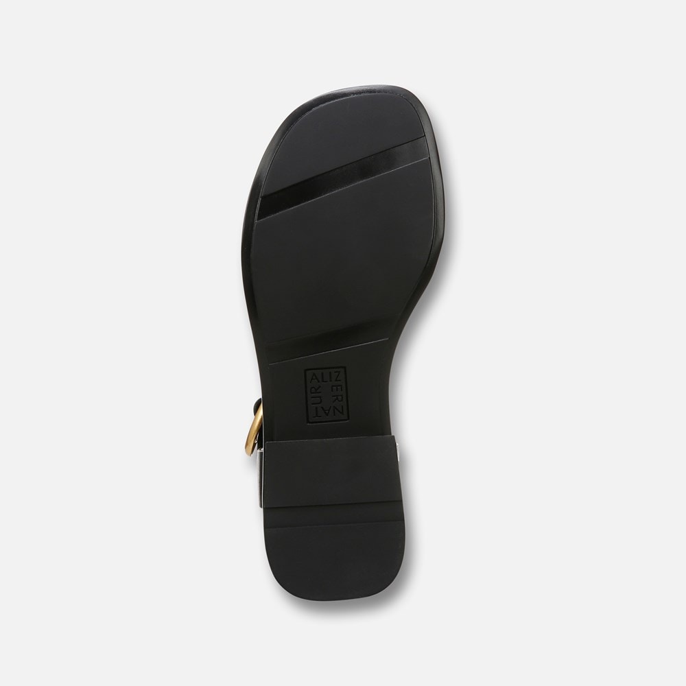 Naturalizer Brandy Sandal - Black Leather Naturalizer Brandy Sandal - Black Leather
