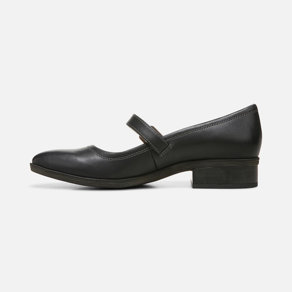 Naturalizer SOUL Ramona Mary Jane Flat - Black Smooth Synthetic Naturalizer SOUL Ramona Mary Jane Flat - Black Smooth Synthetic