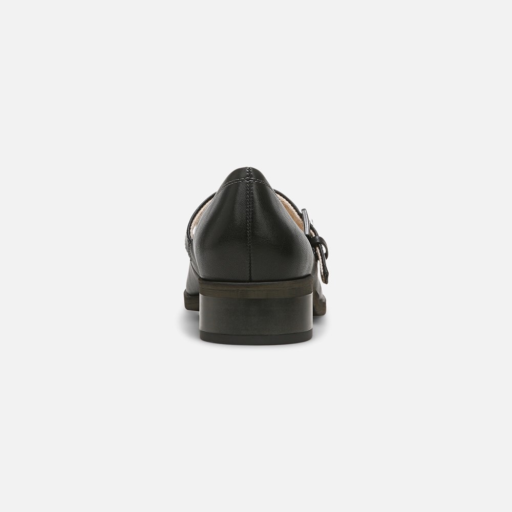 Naturalizer SOUL Ramona Mary Jane Flat - Black Smooth Synthetic Naturalizer SOUL Ramona Mary Jane Flat - Black Smooth Synthetic