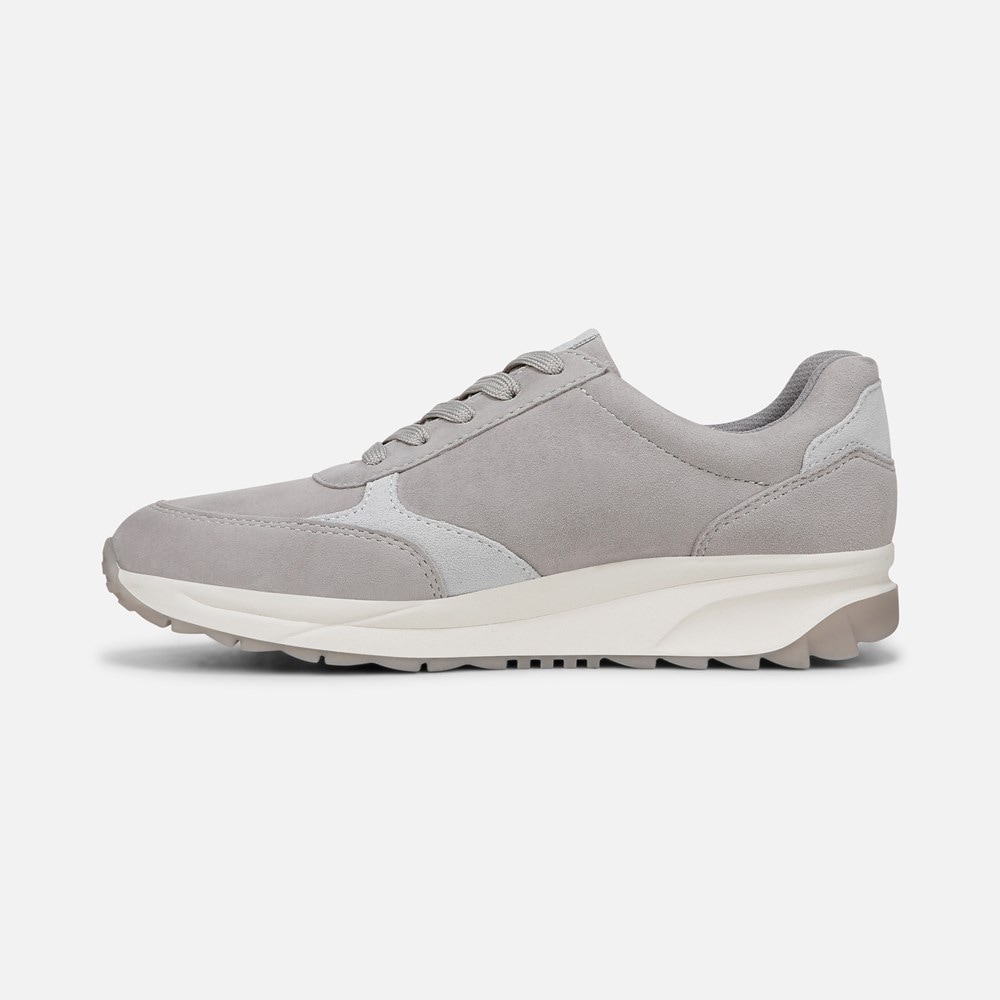 Naturalizer Shay Lace Up Sneaker - Icy Grey Leather Naturalizer Shay Lace Up Sneaker - Icy Grey Leather