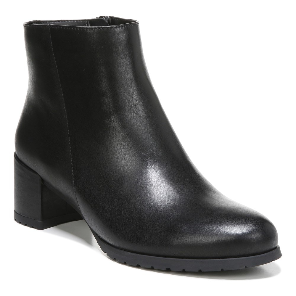Naturalizer Bay Weatherproof Bootie - BLACK LEATHER Naturalizer Bay Weatherproof Bootie - BLACK LEATHER