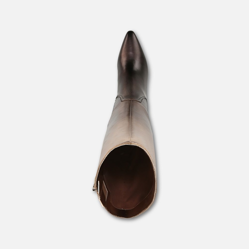 Naturalizer Deesha Unity Wide Calf Boot by Deepica Mutyala - Unity Metallic Leather Naturalizer Deesha Unity Wide Calf Boot by Deepica Mutyala - Unity Metallic Leather