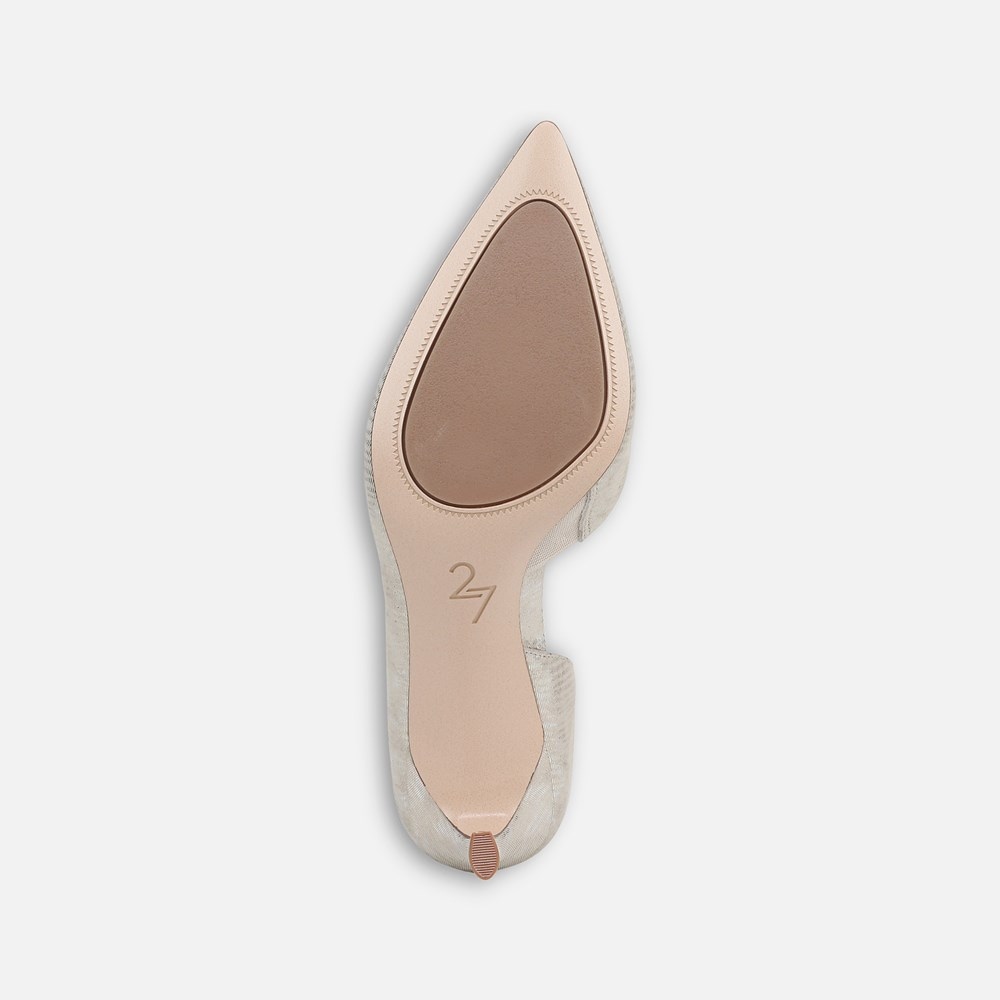Naturalizer 27 Edit Faith Pump - Warm Silver Leather Naturalizer 27 Edit Faith Pump - Warm Silver Leather