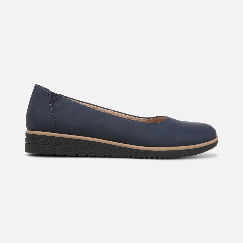 Naturalizer SOUL Idea Ballet Flat - Navy Synthetic Naturalizer SOUL Idea Ballet Flat - Navy Synthetic