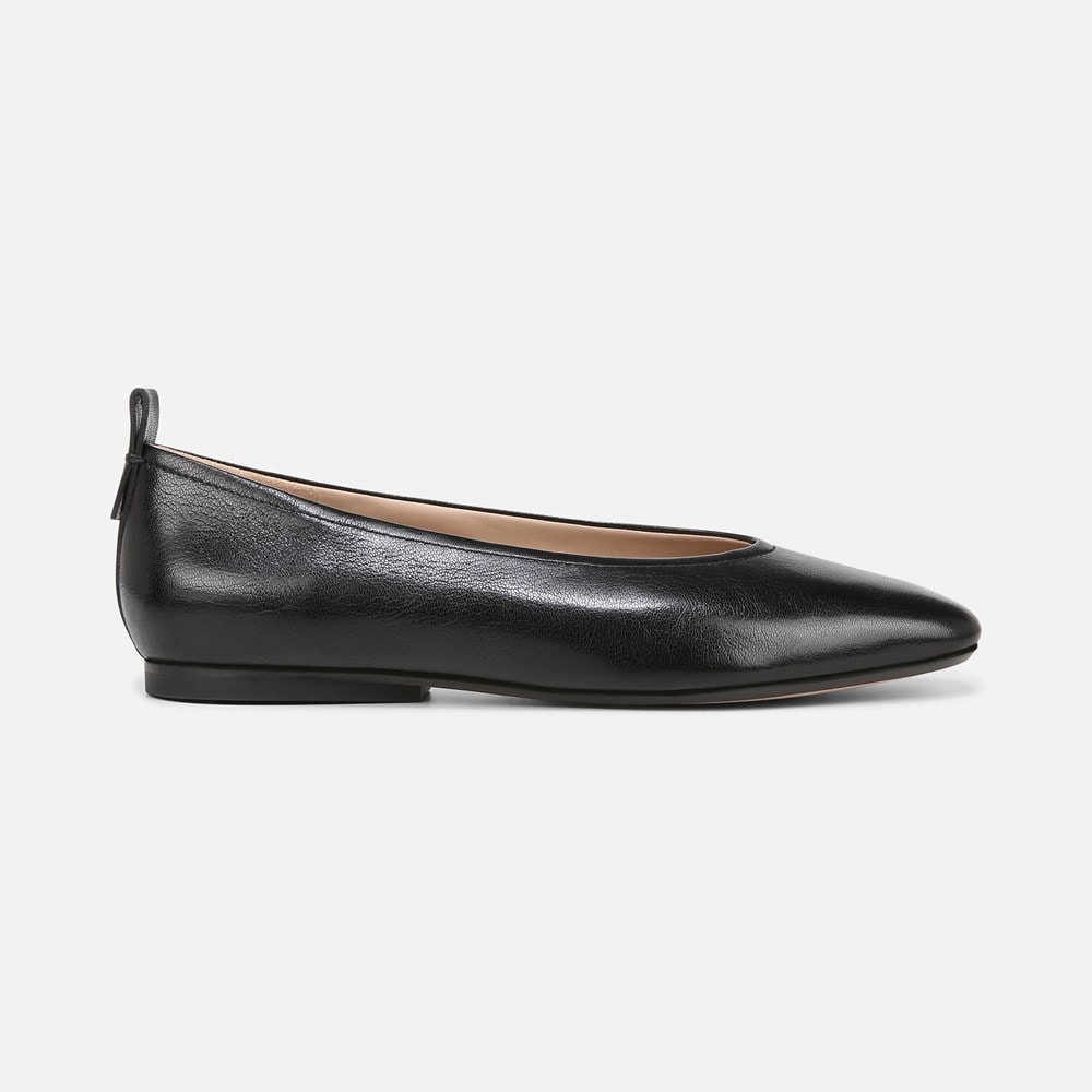 Naturalizer 27 Edit Carla Flat - Black Leather Naturalizer 27 Edit Carla Flat - Black Leather