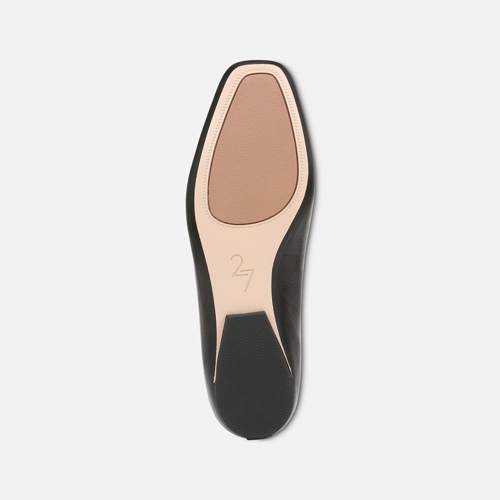 Naturalizer 27 Edit Carla Flat - Black Leather Naturalizer 27 Edit Carla Flat - Black Leather