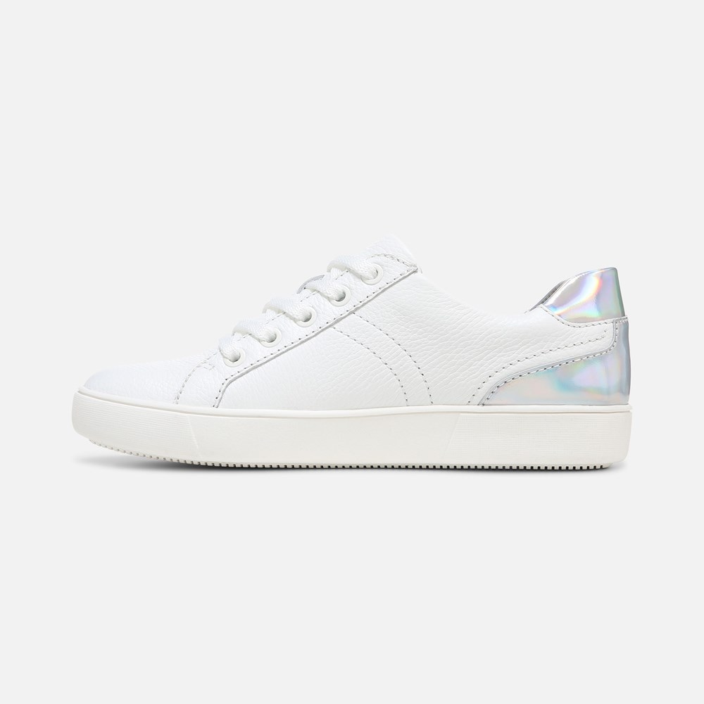 Naturalizer Morrison Sneaker - White/Metallic Leather Naturalizer Morrison Sneaker - White/Metallic Leather