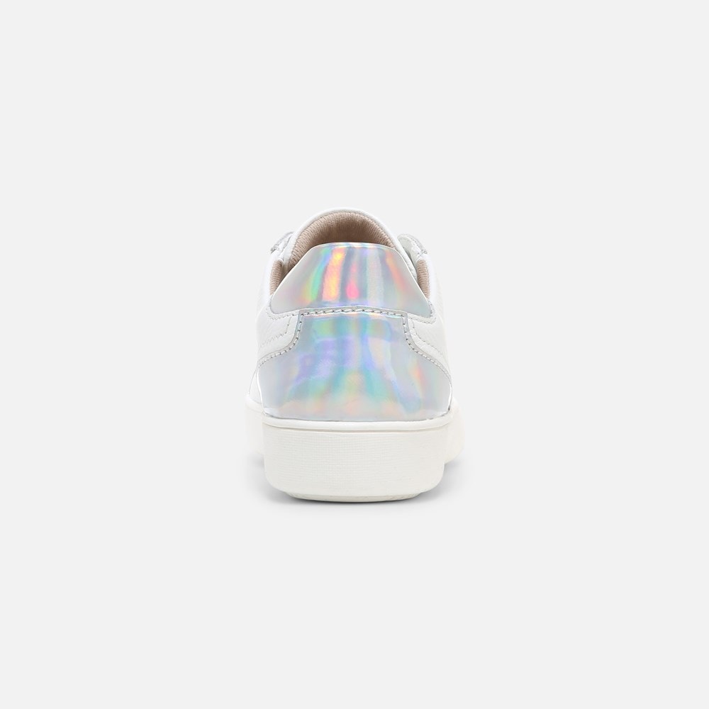 Naturalizer Morrison Sneaker - White/Metallic Leather Naturalizer Morrison Sneaker - White/Metallic Leather
