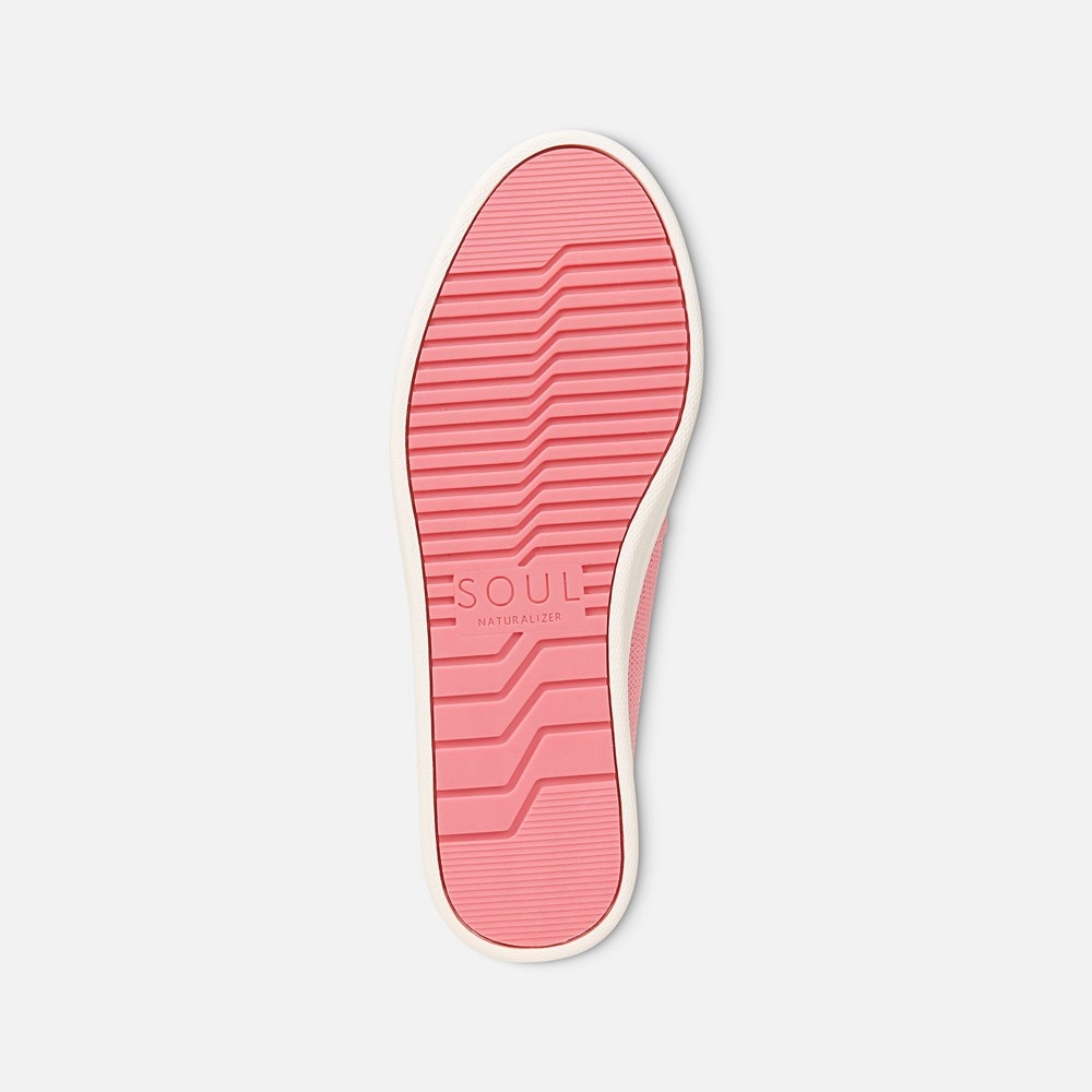 Naturalizer SOUL Kemper Slip On Sneaker - Flamingo Pink Fabric Naturalizer SOUL Kemper Slip On Sneaker - Flamingo Pink Fabric