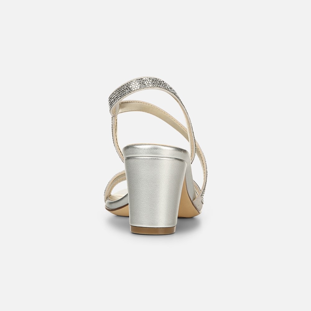 Naturalizer Vanessa Dress Sandal - Silver Fabric Naturalizer Vanessa Dress Sandal - Silver Fabric