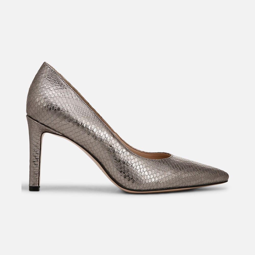 Naturalizer 27 EDIT Adele Pump - Silver Leather Naturalizer 27 EDIT Adele Pump - Silver Leather