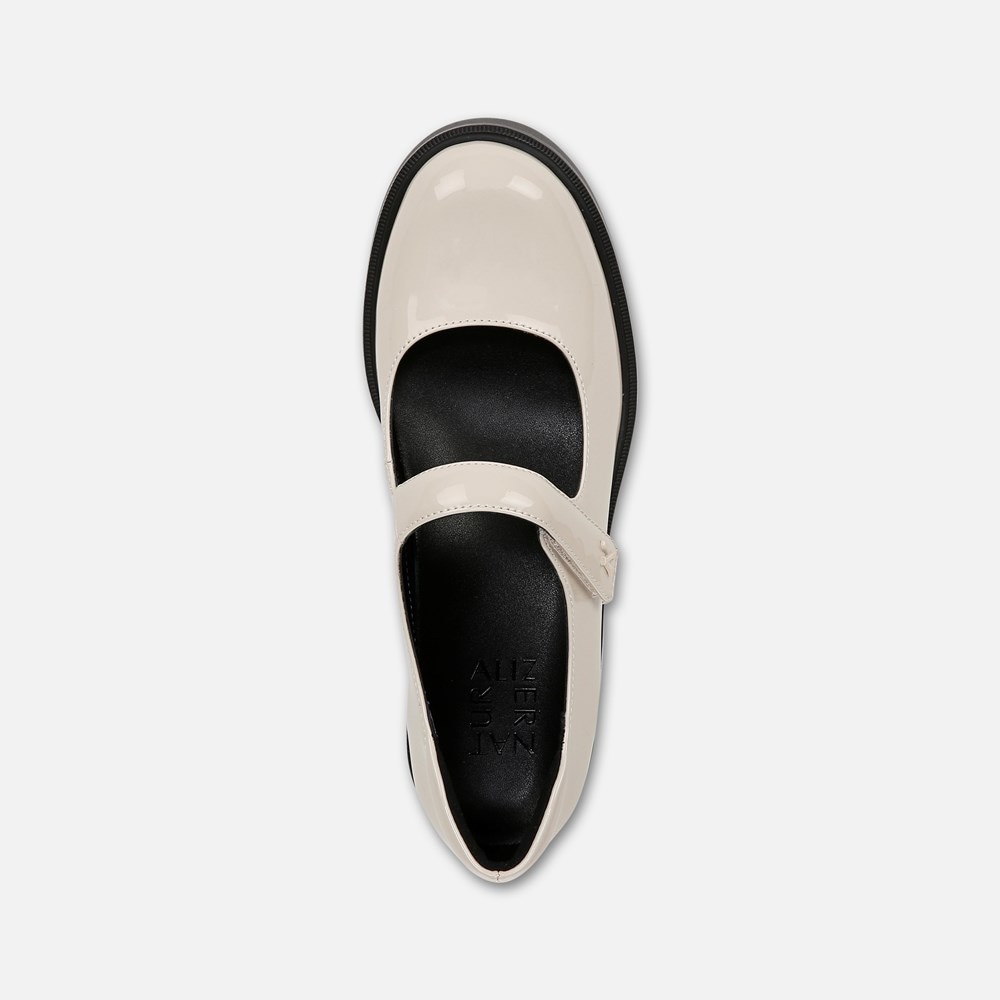 Naturalizer Amanda Mary Jane - Porcelain Patent Faux Leather Naturalizer Amanda Mary Jane - Porcelain Patent Faux Leather