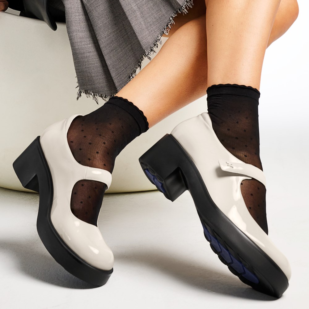 Naturalizer Amanda Mary Jane - Porcelain Patent Faux Leather Naturalizer Amanda Mary Jane - Porcelain Patent Faux Leather