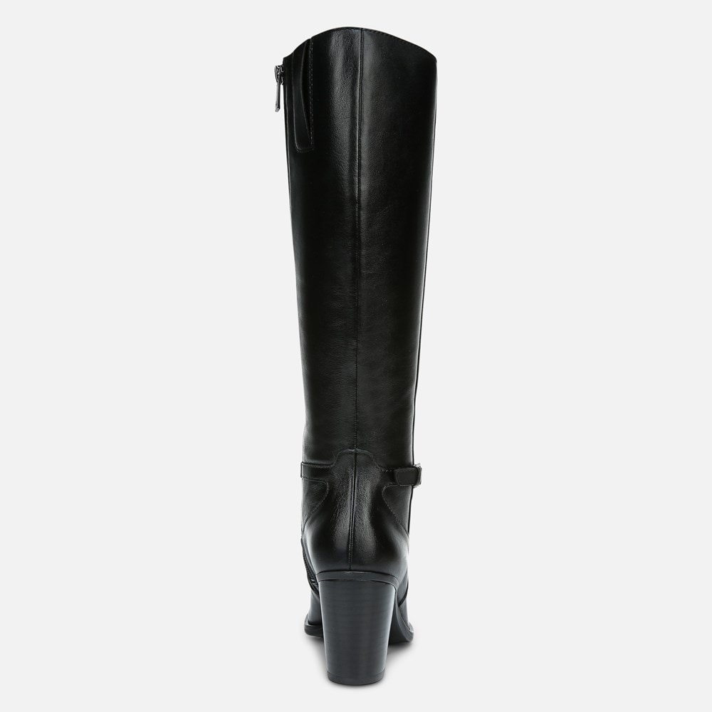Naturalizer Kalina Knee High Boot - Black Leather Naturalizer Kalina Knee High Boot - Black Leather