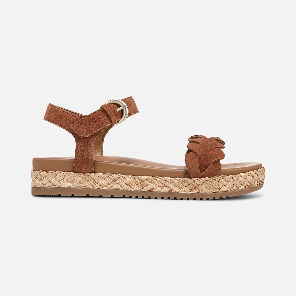 Naturalizer Neila Sandal - English Tea Brown Leather Naturalizer Neila Sandal - English Tea Brown Leather