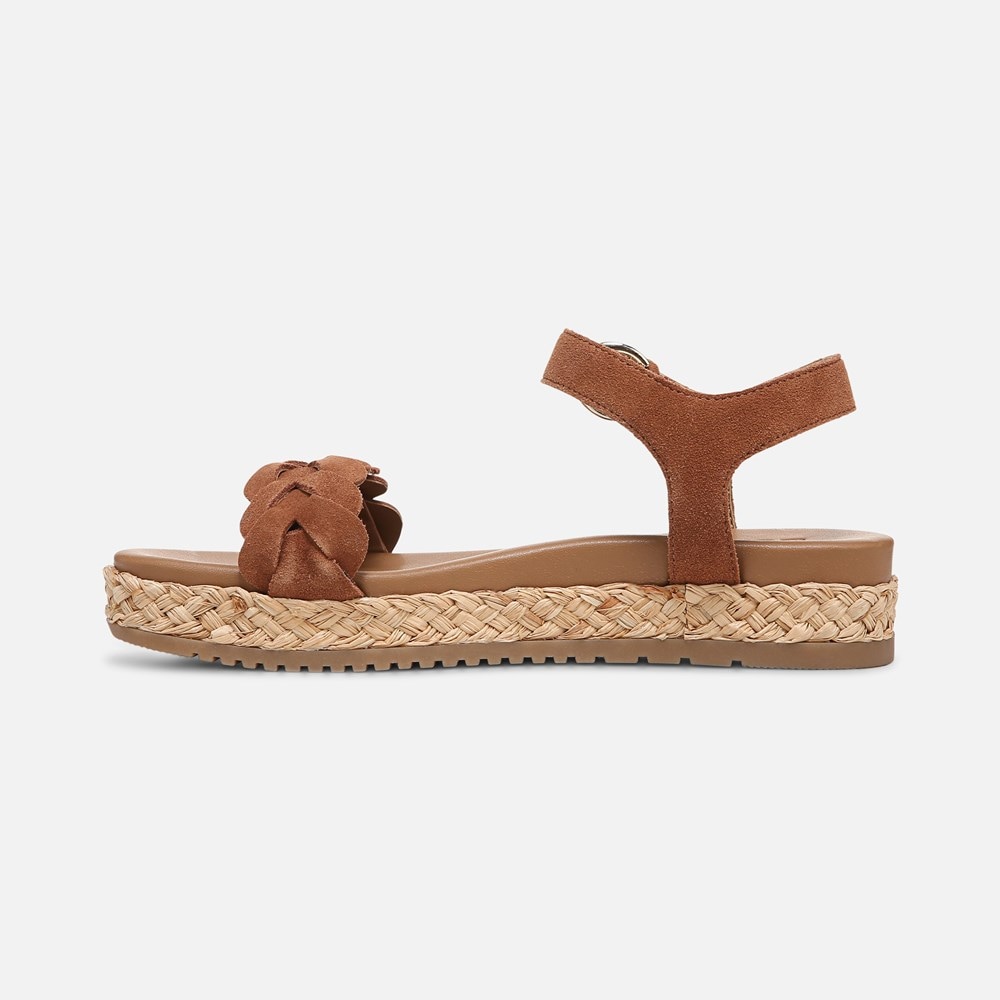 Naturalizer Neila Sandal - English Tea Brown Leather Naturalizer Neila Sandal - English Tea Brown Leather