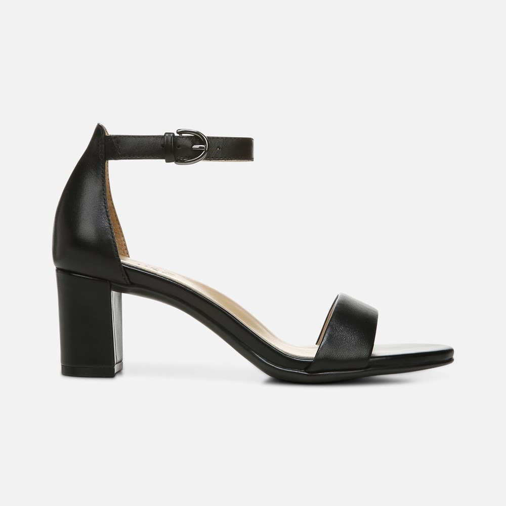 Naturalizer Vera Dress Sandal - Black Leather Naturalizer Vera Dress Sandal - Black Leather