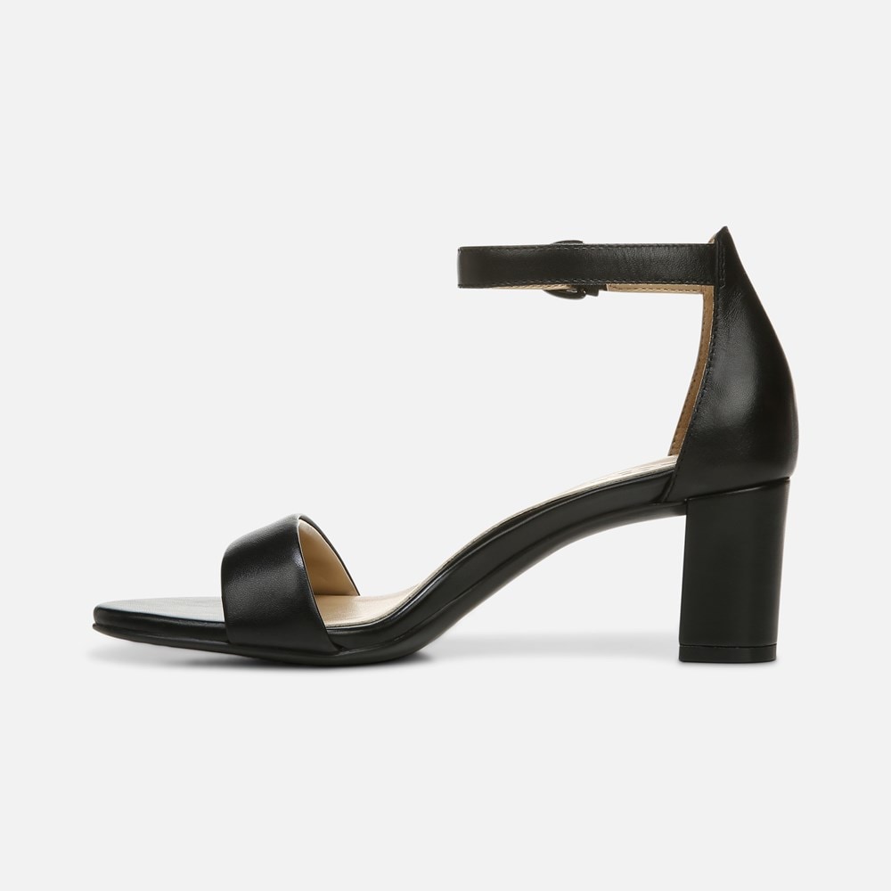Naturalizer Vera Dress Sandal - Black Leather Naturalizer Vera Dress Sandal - Black Leather