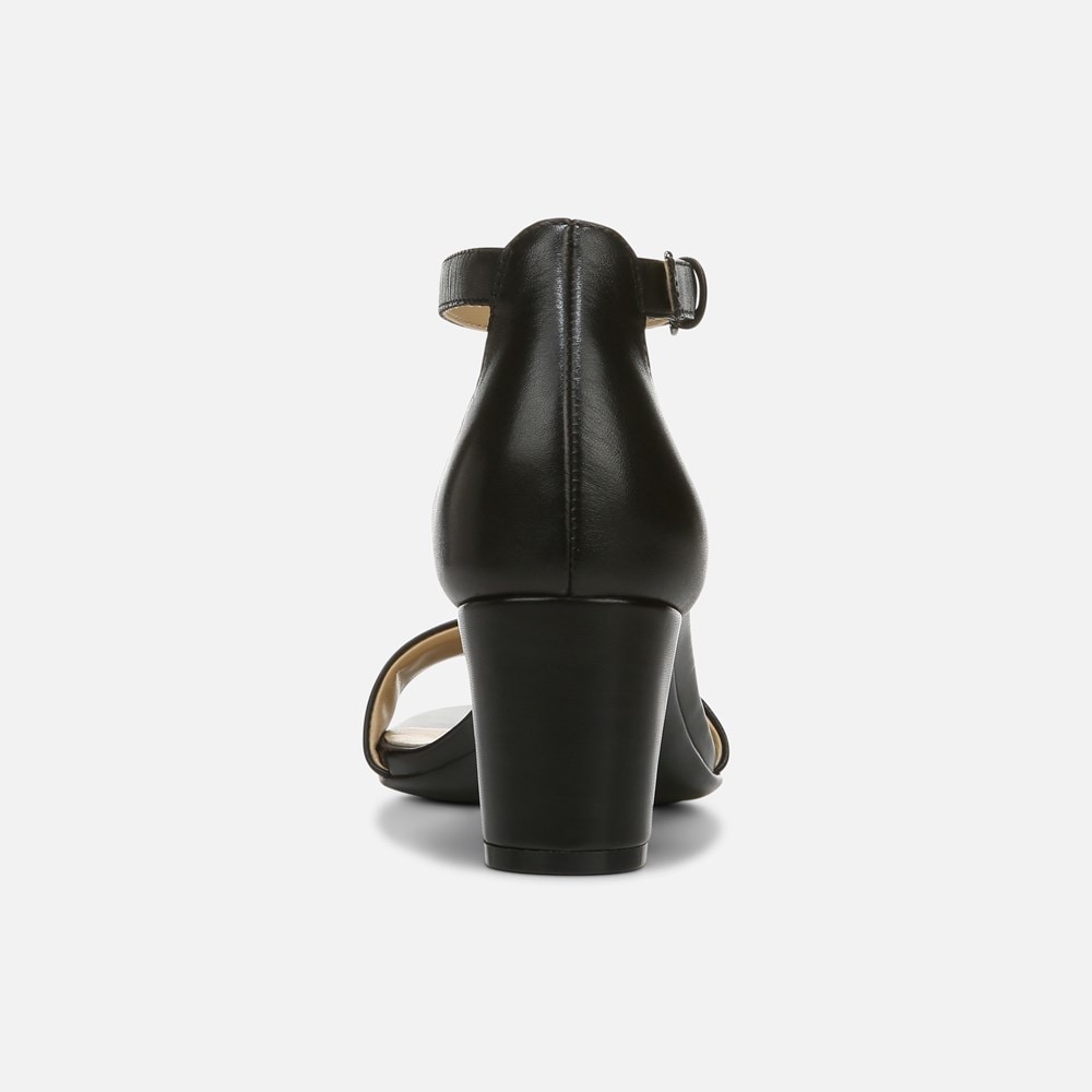 Naturalizer Vera Dress Sandal - Black Leather Naturalizer Vera Dress Sandal - Black Leather