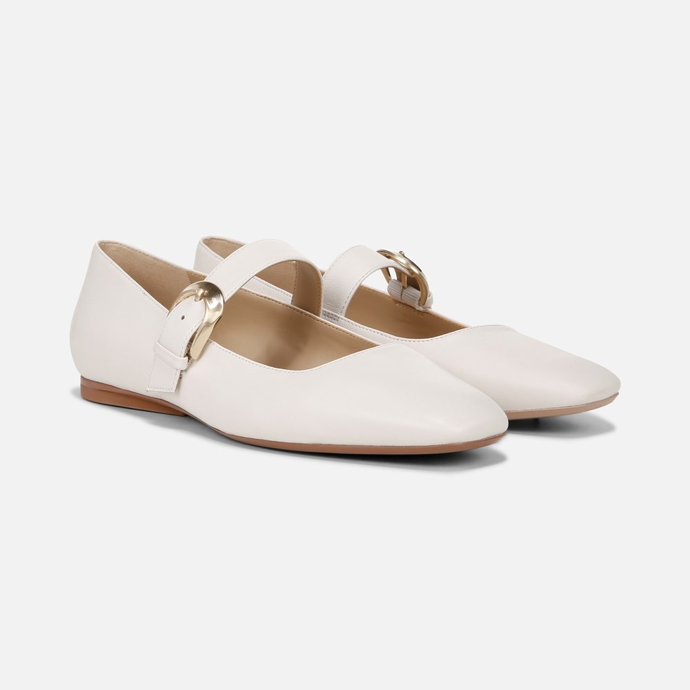 Naturalizer 27 EDIT Carter Mary Jane - Warm White Leather Naturalizer 27 EDIT Carter Mary Jane - Warm White Leather