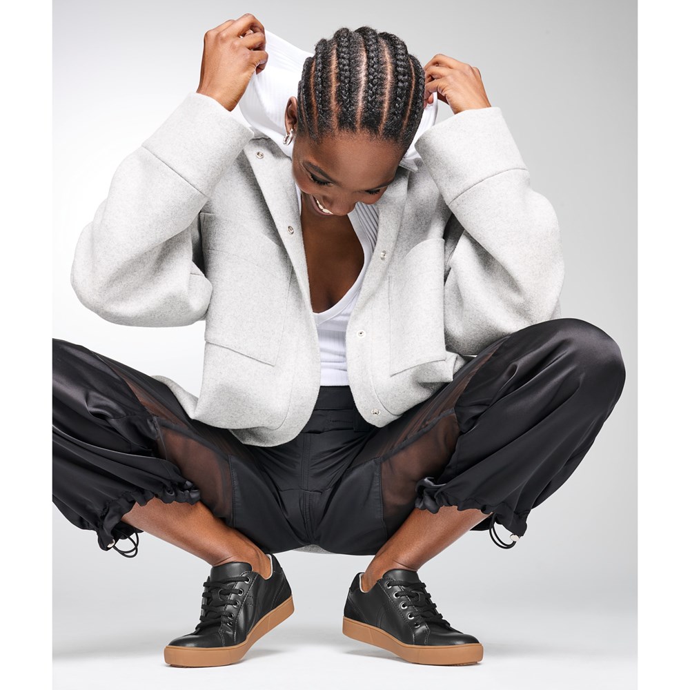 Naturalizer Morrison Sneaker - Black Leather Naturalizer Morrison Sneaker - Black Leather