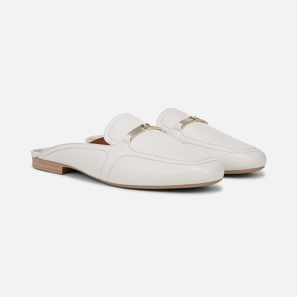 Naturalizer Emerson Mule - Warm White Leather Naturalizer Emerson Mule - Warm White Leather