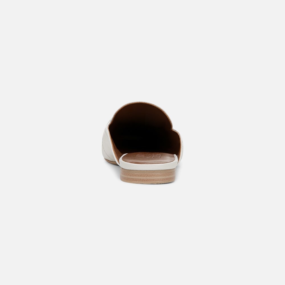 Naturalizer Emerson Mule - Warm White Leather Naturalizer Emerson Mule - Warm White Leather