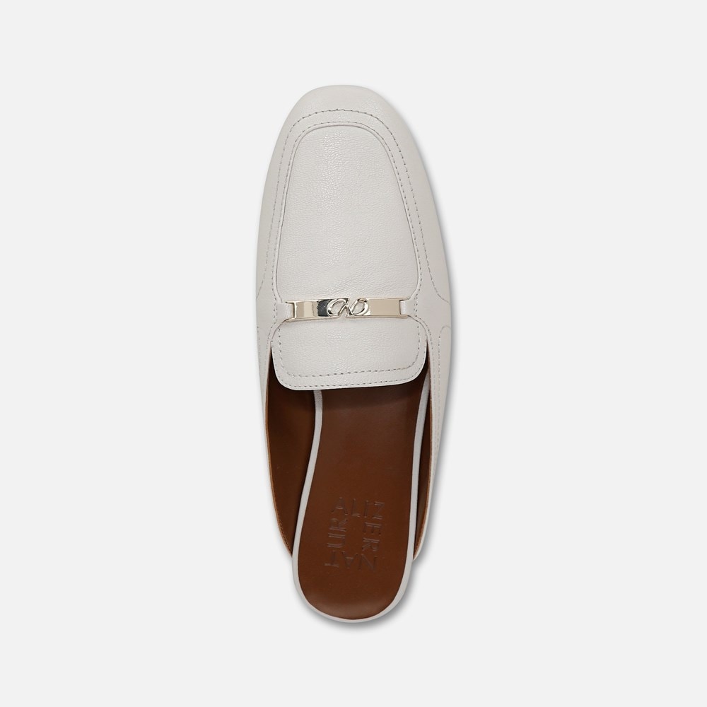 Naturalizer Emerson Mule - Warm White Leather Naturalizer Emerson Mule - Warm White Leather