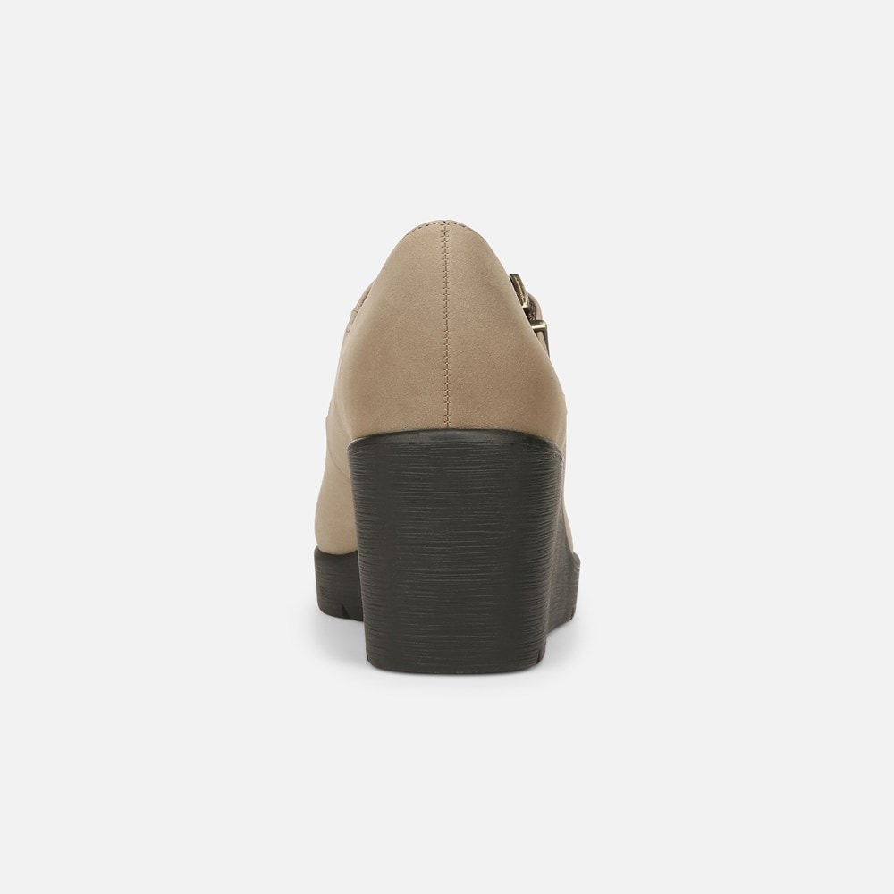 Naturalizer SOUL Adore Mary Jane Wedge - Mushroom Grey Synthetic Naturalizer SOUL Adore Mary Jane Wedge - Mushroom Grey Synthetic