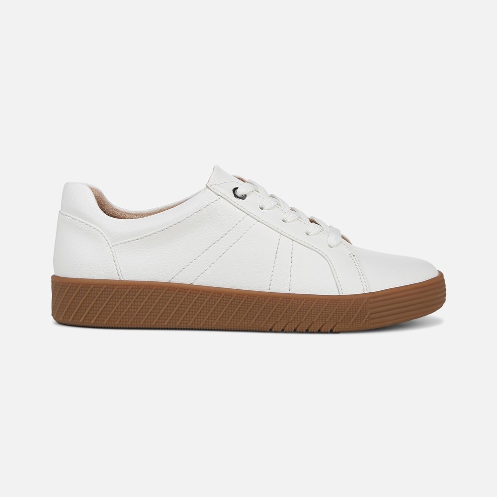 Naturalizer SOUL Neela Sneaker - White Faux Leather