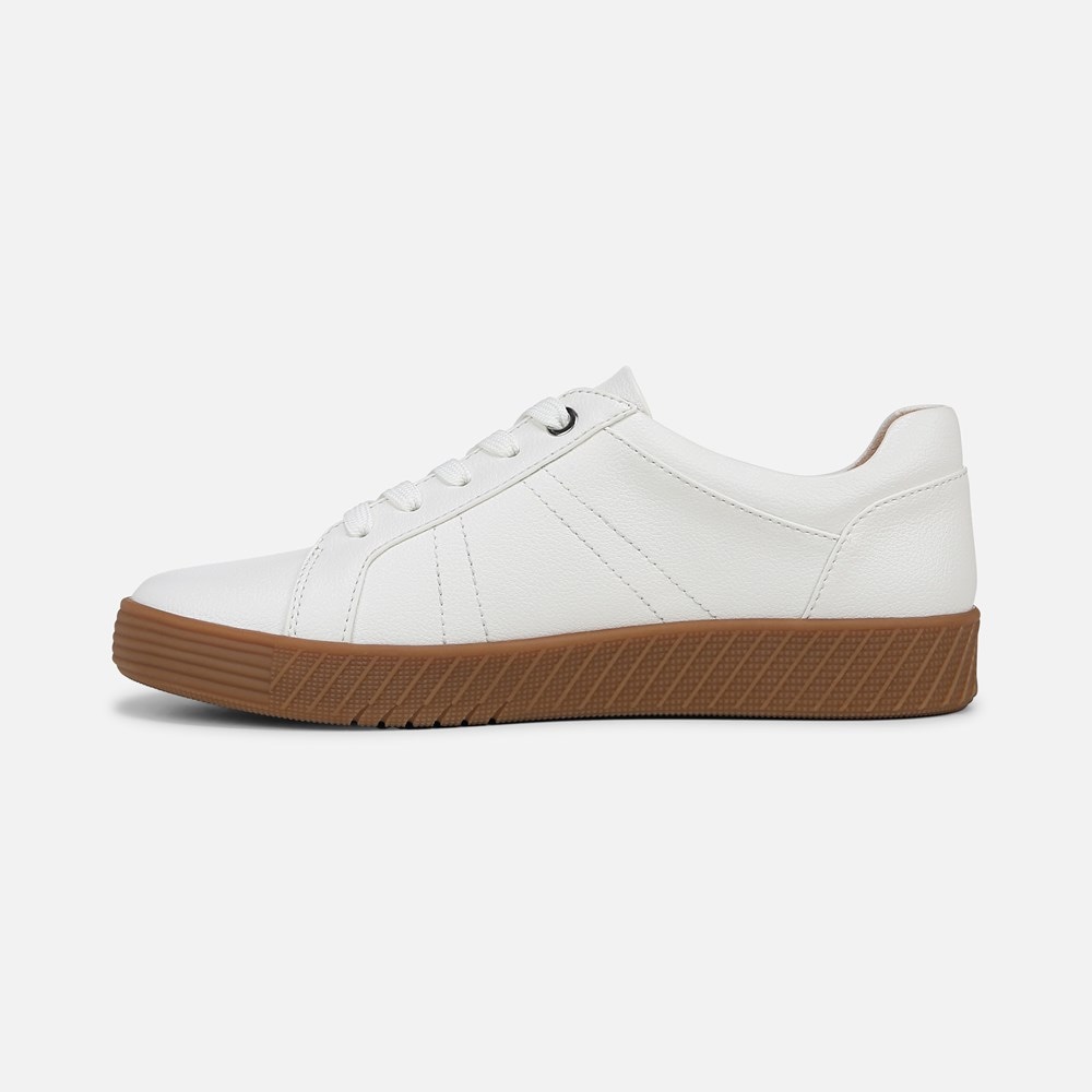 Naturalizer SOUL Neela Sneaker - White Faux Leather