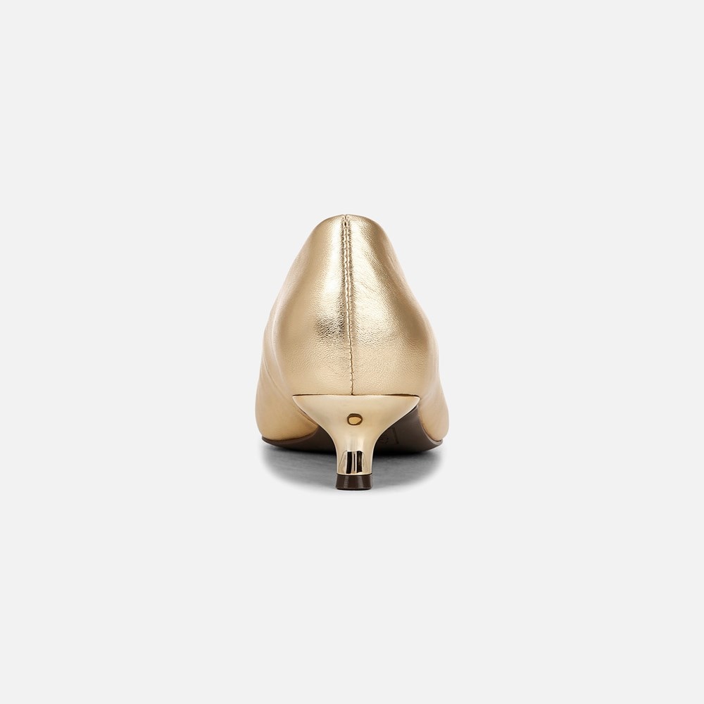 Naturalizer Natalia Kitten Heel - Dark Gold Leather Naturalizer Natalia Kitten Heel - Dark Gold Leather