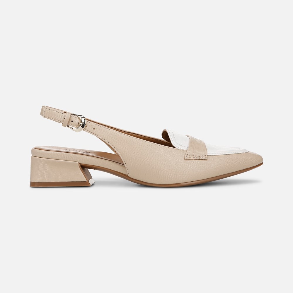 Naturalizer Garner Slingback - Coastal Tan Faux Leather Naturalizer Garner Slingback - Coastal Tan Faux Leather
