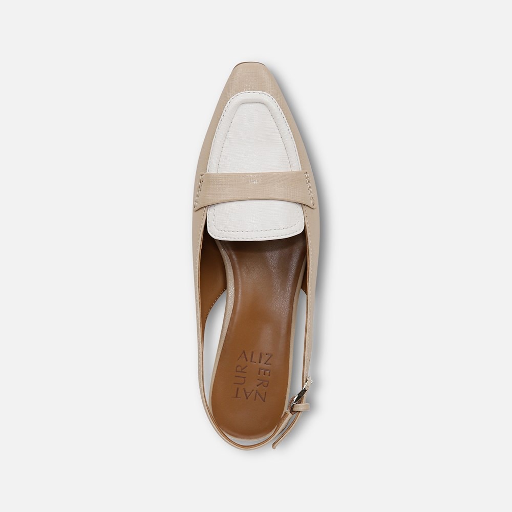 Naturalizer Garner Slingback - Coastal Tan Faux Leather Naturalizer Garner Slingback - Coastal Tan Faux Leather