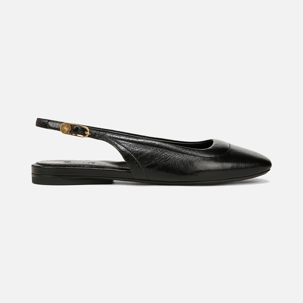 Naturalizer 27 EDIT Cadence Slingback Flat - Black Leather Naturalizer 27 EDIT Cadence Slingback Flat - Black Leather
